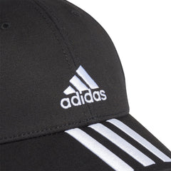 Adidas pet 3 strepen volwassenen zwart