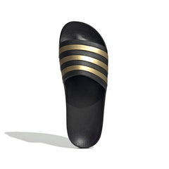 Adidas pantoffels Adilette zwart/goud
