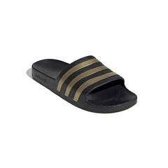 Adidas pantoffels Adilette zwart/goud