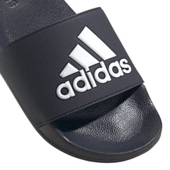 Adidas pantoffels Adilette logo blauw