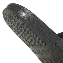Adidas pantoffels Adilette logo zwart