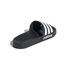 Adidas pantoffels Adilette tekst zwart/wit
