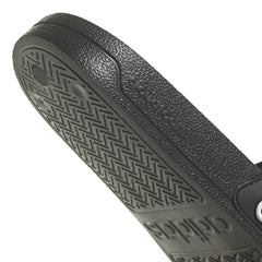 Adidas pantoffels Adilette tekst zwart/wit