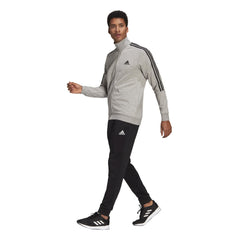 Adidas trainingspak 3 strepen ESS grijs/zwart
