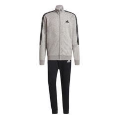 Adidas trainingspak 3 strepen ESS grijs/zwart