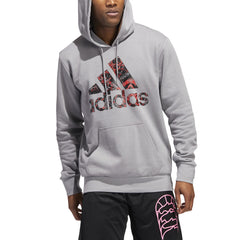 Adidas hoodie 2.0 print grijs