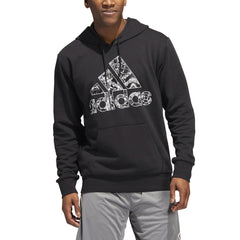 Adidas hoodie 2.0 print zwart