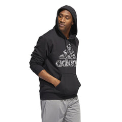 Adidas hoodie 2.0 print zwart