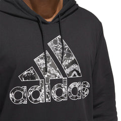 Adidas hoodie 2.0 print zwart