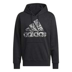 Adidas hoodie 2.0 print zwart