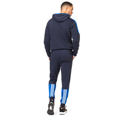 Adidas trainingspak 3 strepen MTS blauw