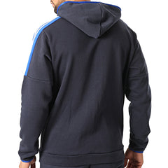 Adidas trainingspak 3 strepen MTS blauw