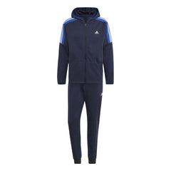 Adidas trainingspak 3 strepen MTS blauw