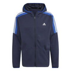 Adidas trainingspak 3 strepen MTS blauw
