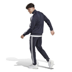 Adidas trainingspak 3 strepen tricot track navy