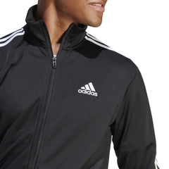 Adidas trainingspak 3 strepen tricot track zwart