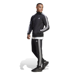 Adidas trainingspak 3 strepen tricot track zwart
