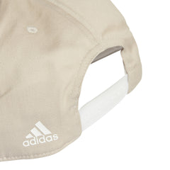 Adidas pet tekst volwassenen beige/wit