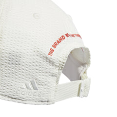 Adidas pet DD tekst volwassenen wit/rood