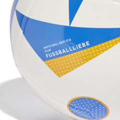 Adidas bal EURO24 CLB wit/blauw