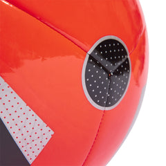 Adidas bal EURO24 CLB solar rood/zwart
