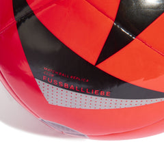 Adidas bal EURO24 CLB solar rood/zwart