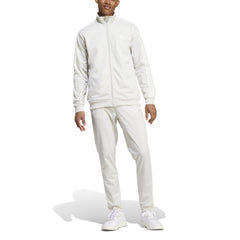 Adidas trainingspak 3 strepen tricot track beige
