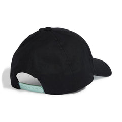 Adidas pet logo LK volwassenen zwart/licht blauw