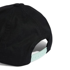 Adidas pet logo LK volwassenen zwart/licht blauw