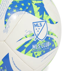 Adidas bal MLS CLB wit/blauw