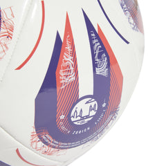 Adidas bal EURO25 W CLB wit/pantone