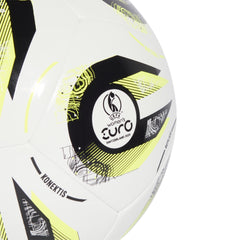 Adidas bal EURO25 W CLB wit/geel
