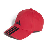 Adidas pet NL 3 strepen rood/zwart
