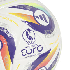 Adidas bal EURO25 W maat 1 (Mini) wit