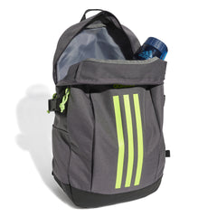 Adidas rugzak Power VII 3 strepen grijs/citroen 46 cm