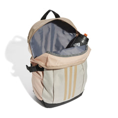 Adidas rugzak Power VII 3 strepen beige 46 cm
