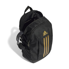 Adidas rugzak Power VII 3 strepen zwart/goud 46 cm