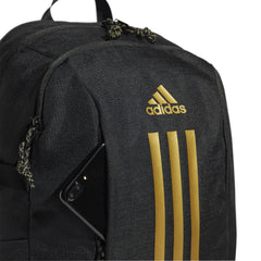 Adidas rugzak Power VII 3 strepen zwart/goud 46 cm