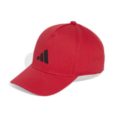 Adidas pet logo K rood/zwart