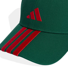 Adidas pet NL 3 strepen groen/rood