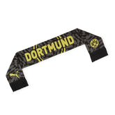 Borussia Dortmund sjaal Puma zwart/grijs