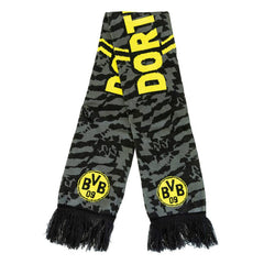 Borussia Dortmund sjaal Puma zwart/grijs