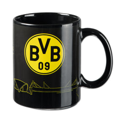 Borussia Dortmund tas magisch met skyline