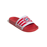 FC Bayern München Chaussons Adidas Adilette rouge/blanc