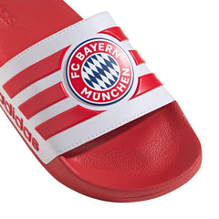FC Bayern München Adidas pantoffels Adilette rood/wit