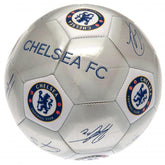 Chelsea bal handtekeningen maat 5 zilver — Maat 5