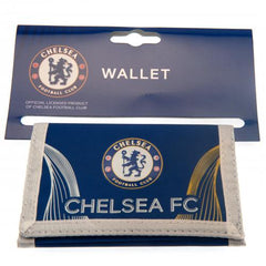 Chelsea portefeuille blauw/wit
