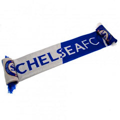 Chelsea sjaal HF blauw/wit