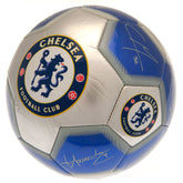 Chelsea bal handtekeningen Pride blauw/zilver