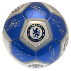 Chelsea bal handtekeningen Pride blauw/zilver